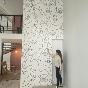 Стили росписи стен квартиры в Москве. 5 стилей росписи.